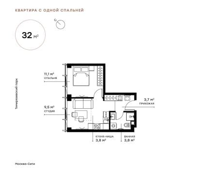 Квартира в ЖК Symphony 34