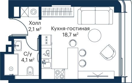 Квартира в ЖК City Bay