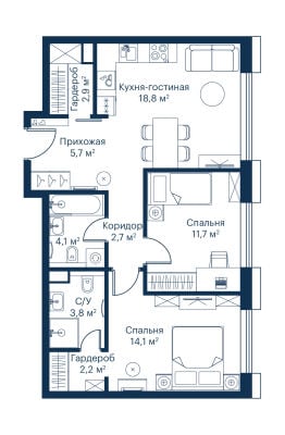 Квартира в ЖК City Bay