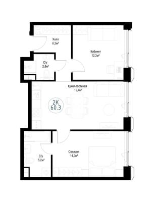 Квартира в ЖК Метрополия