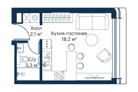 Квартира в ЖК City Bay