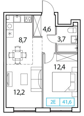 Квартира в ЖК Новый Зеленоград