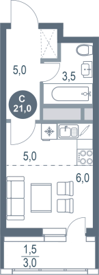 Квартира в ЖК Новые Котельники