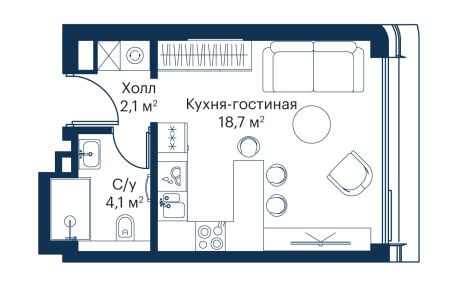 Квартира в ЖК City Bay