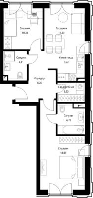 Квартира в ЖК Селигер Сити