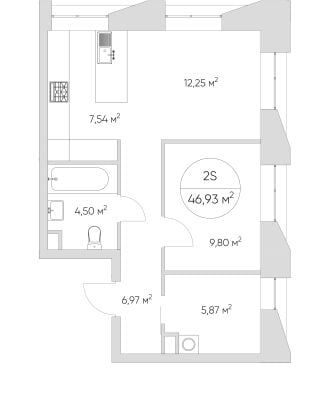 Квартира в ЖК N' ICE LOFT