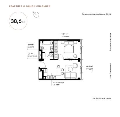 Квартира в ЖК Symphony 34