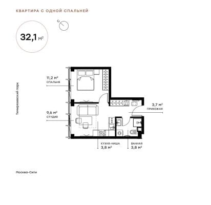 Квартира в ЖК Symphony 34