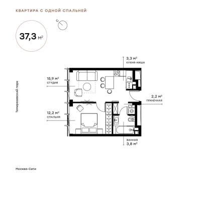 Квартира в ЖК Symphony 34