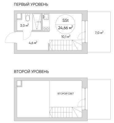 Квартира в ЖК N' ICE LOFT