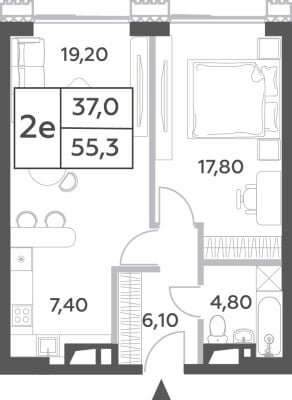 Квартира в ЖК Will Towers