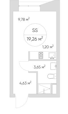 Квартира в ЖК N' ICE LOFT