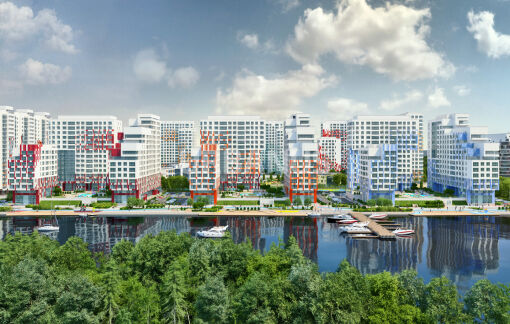 Расположение ЖК River Park на местности