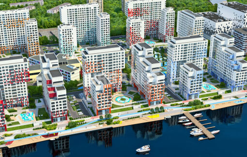 Корпуса ЖК River Park